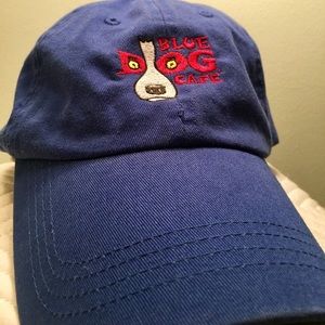 Blue dog Cafe vintage hat!